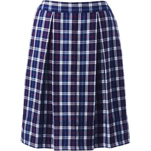 Women's Plaid Skort Top of Knee