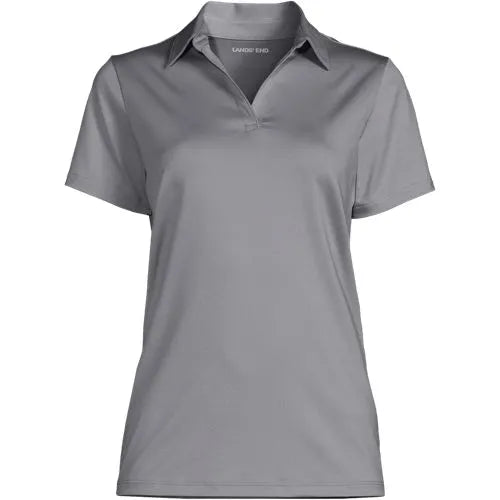 Women's Short Sleeve Rapid Dry Sport Neck Polo Shirt