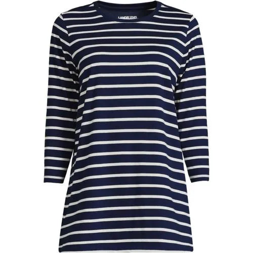 Women's 3/4 Sleeve Cotton Supima Tunic