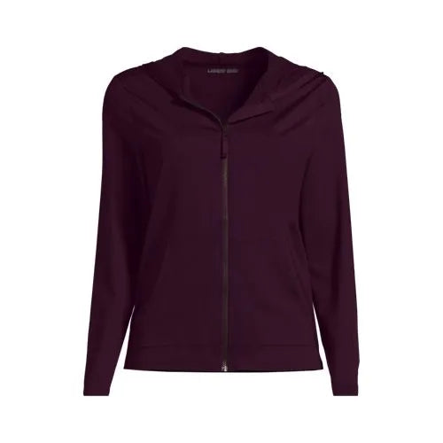 Women's SunShade UPF 50 Hooded Zip Front Rash Guard