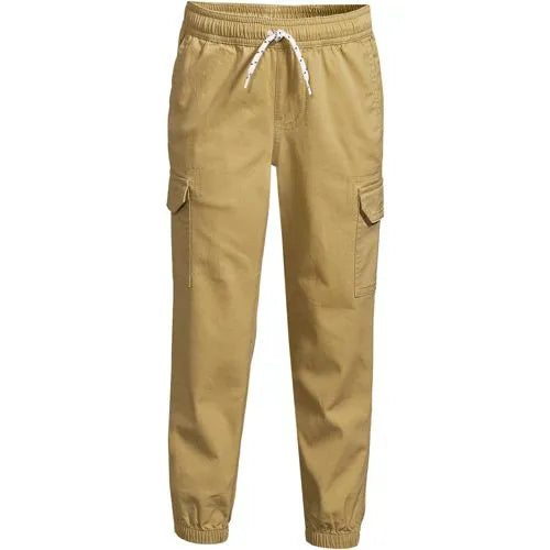 Boys Iron Knee Stretch Cargo Jogger Pants