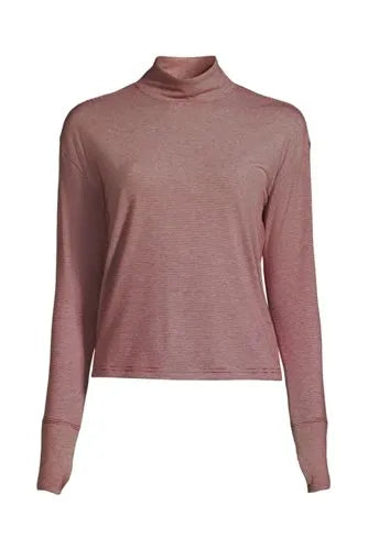 Women's Plus Size Performance Mock Neck Top