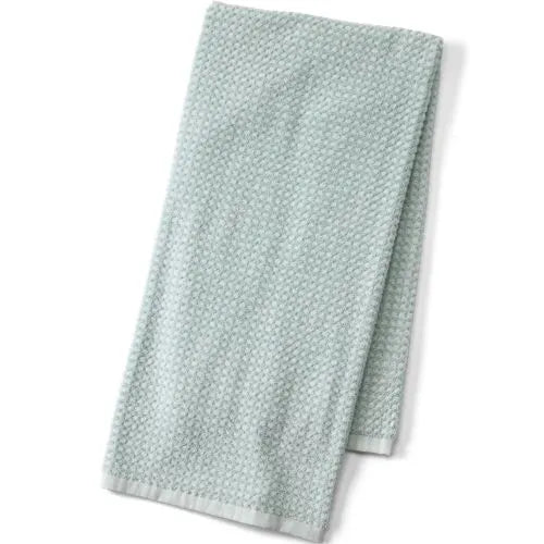 Quick-Dry Cotton Textured Gingham Bath Towel