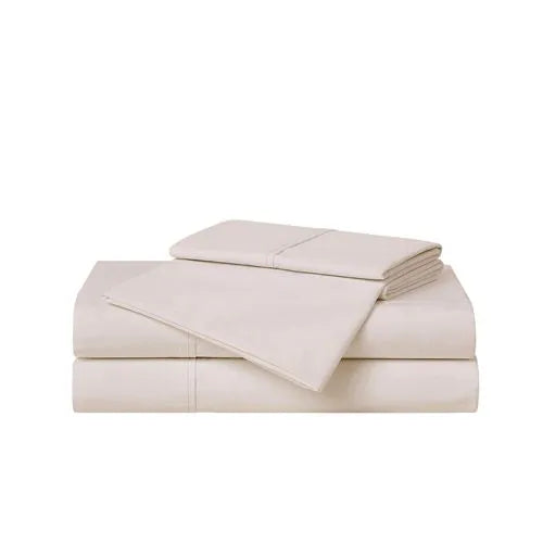 Cannon Solid Cotton Percale Sheet Set