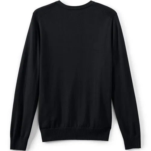 School Uniform Unisex Cotton Modal V-neck Pullover Sweater
