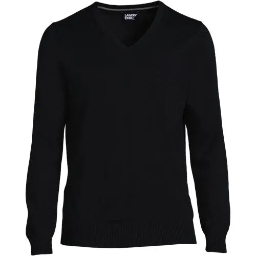 School Uniform Unisex Cotton Modal V-neck Pullover Sweater