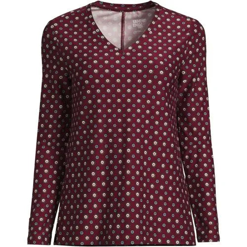 Women's Long Sleeve Performance V-neck Top