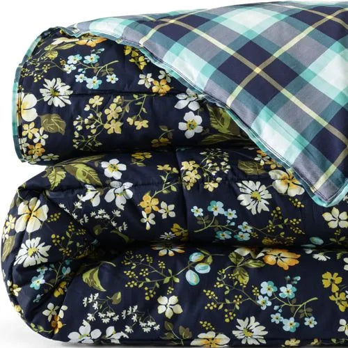 300 Thread Count Cotton Smooth Percale Printed Comforter