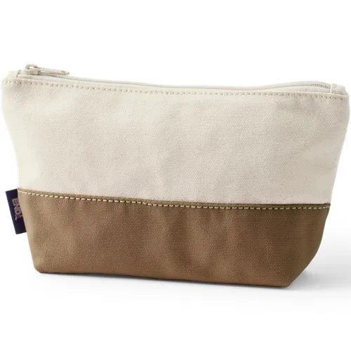 Zipper Canvas Pouch