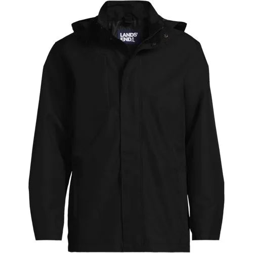 School Uniform Men's System Hooded Shell Jacket