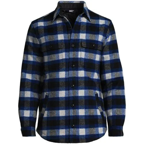 Men's Tall Super Brushed Shirt Jacket