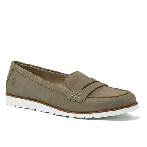 Women's Comfort Lug Sole Suede Loafers