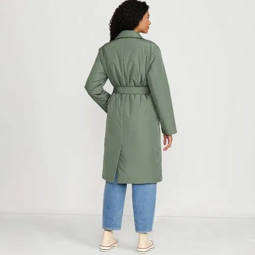 Women's Insulated Commuter Trench Coat