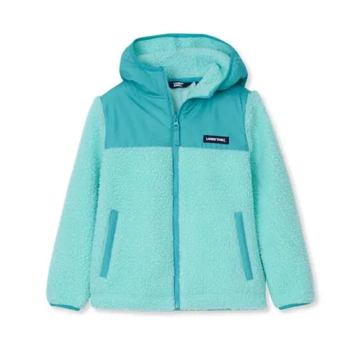 Kids Sherpa Fleece Hooded Jacket