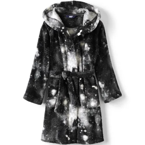Kids Fleece Hooded Robe