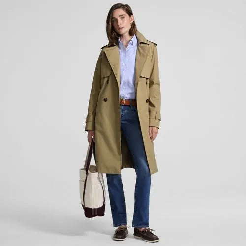 Women's Squall Waterproof Modern Trench Raincoat