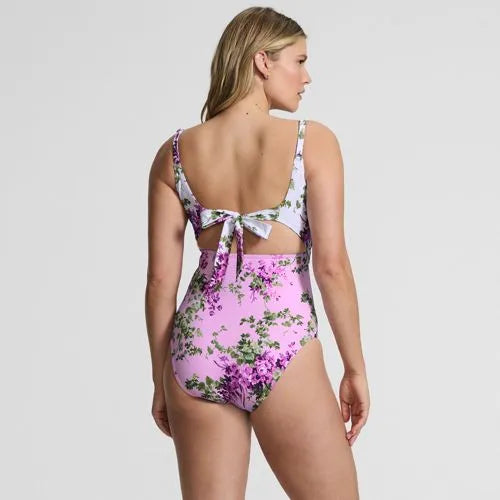 Women's Wrap Monokini High Leg One Piece Swimsuit