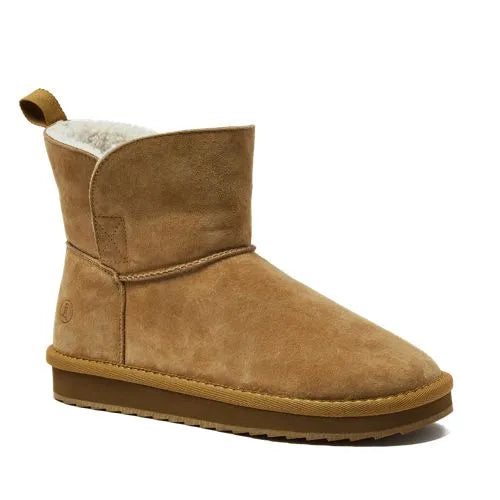 Women's Lined Suede Indoor Outdoor Boots