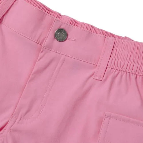 Girls Woven Utility Shorts