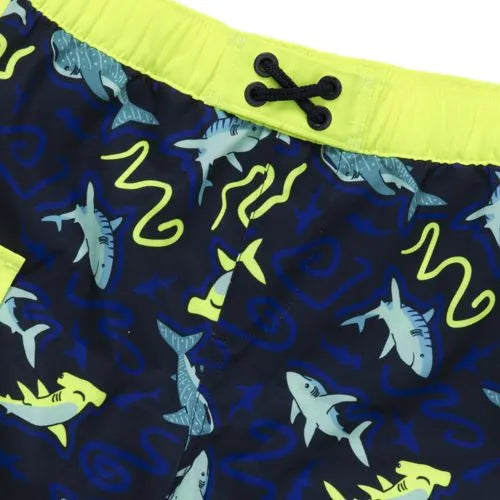 Boys Chlorine Resistant Cargo Hydroliner Long Board Shorts