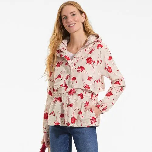 Women's Print Squall Packable Rain Jacket