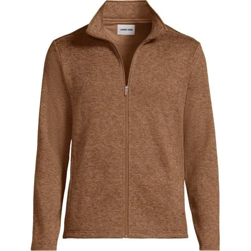 School Uniform Men's Sweater Fleece Zip Front Jacket