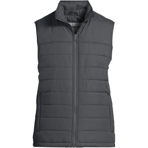 School Uniform Men's Insulated Zip Front Vest