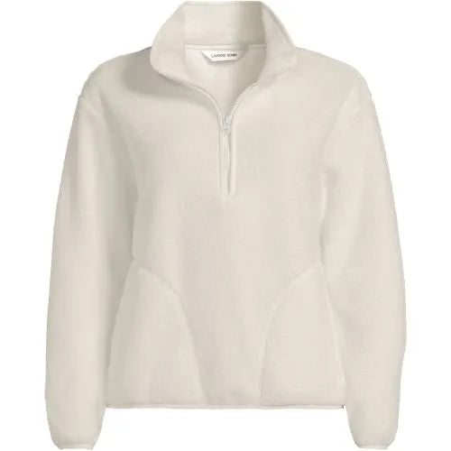 Women's Half Zip Cozy Sherpa Fleece Pullover