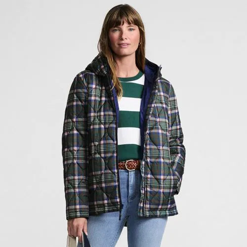 Women's Print FeatherFree Quilted Insulated Jacket
