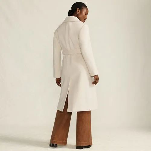 Women's Wool Wrap Long Coat