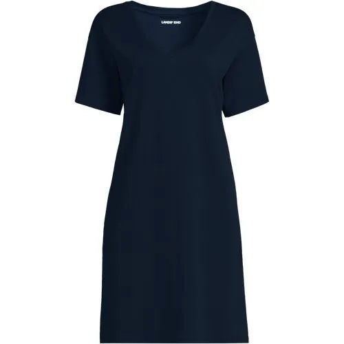 Women's Cotton Interlock Relaxed Above the Knee Nightgown