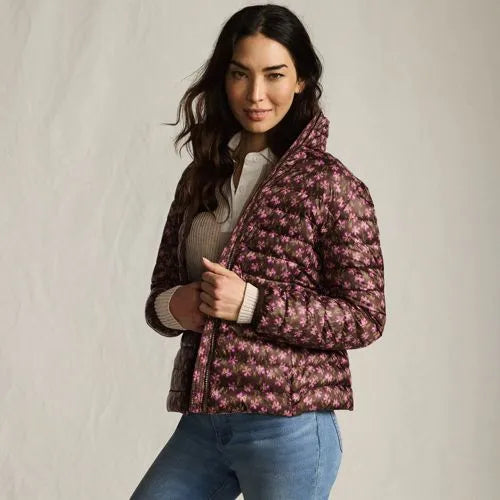 Women's Wanderweight Packable Print Down Jacket