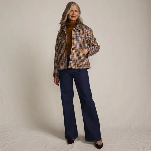 Women's Soft Denim High Rise Classic Flare Jeans