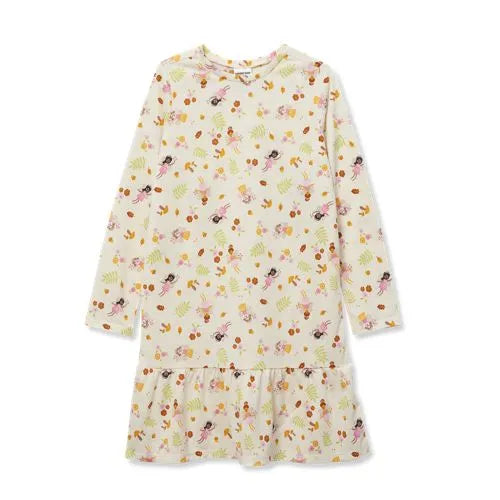 Girls Long Sleeve Jersey Nightgown