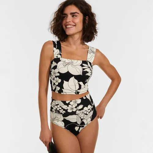 Women's Square Neck Midkini Top