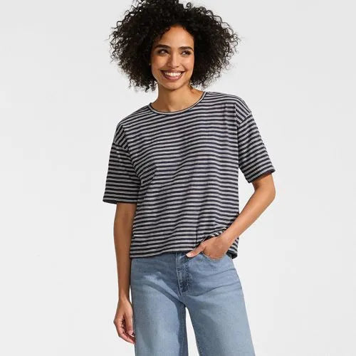 Women's Short Sleeve Slub Jersey T-Shirt