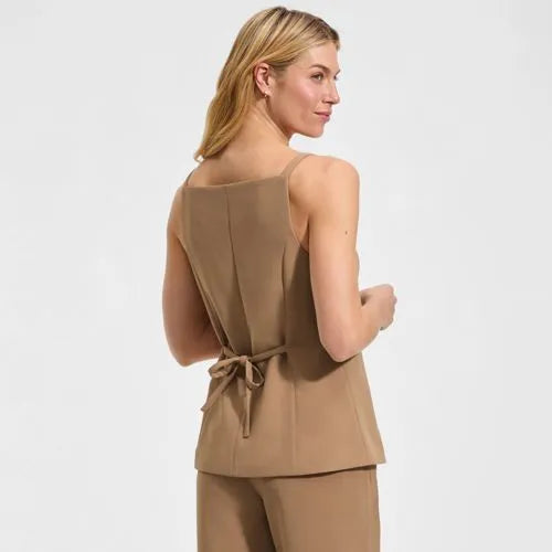 Women's Washable Suiting Button Front Vest