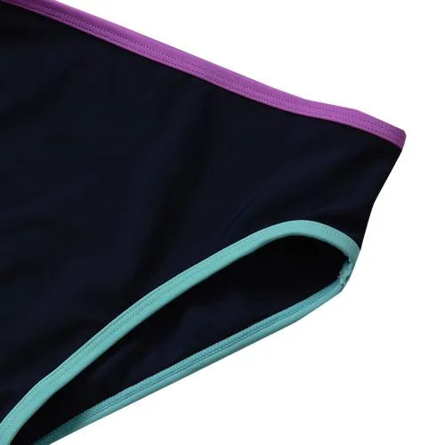 Girls Chlorine Resistant Contrast Bikini Bottoms