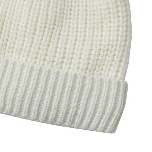 Girls Fleece Lined Pom Pom Hat