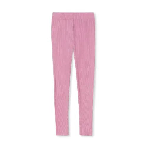 Girls Ribbed Knit Leggings