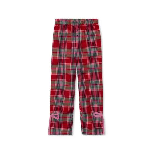 Girls Bow Flannel Pajama Pants