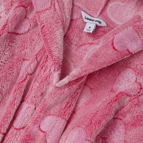 Kids Embossed Plush Robe