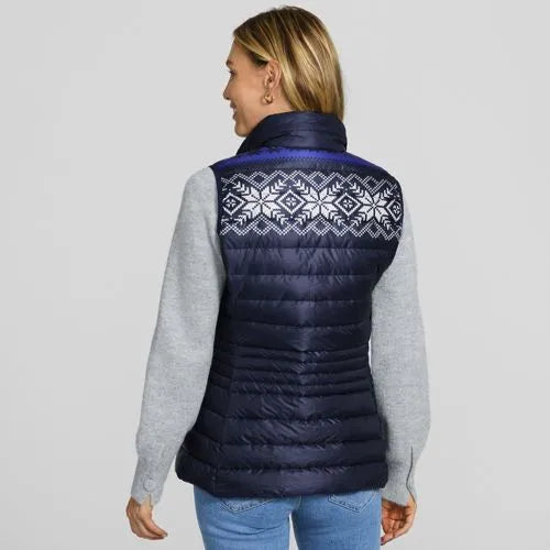 Women's Wanderweight Packable Down Print Vest