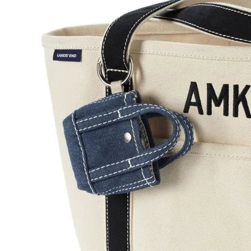 Micro Denim Tote Charm
