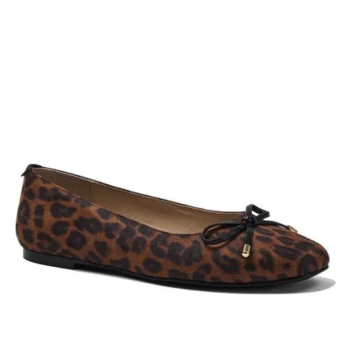 Women's Essential Leopard Ballet Flats