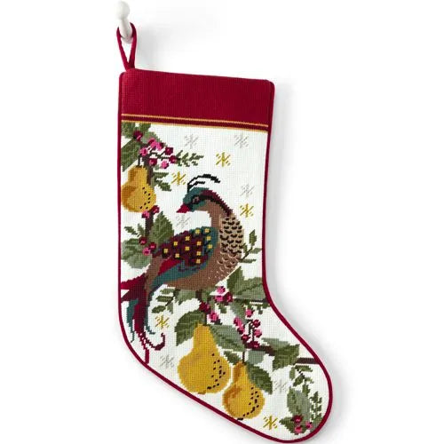 Needlepoint Personalized Christmas Stocking