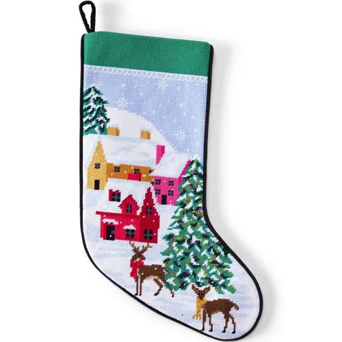 Needlepoint Personalized Christmas Stocking