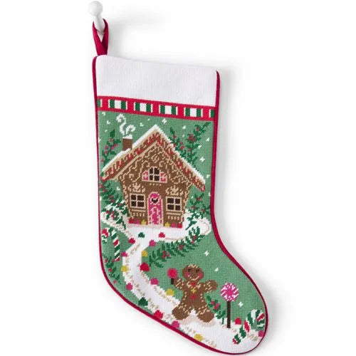 Needlepoint Personalized Christmas Stocking