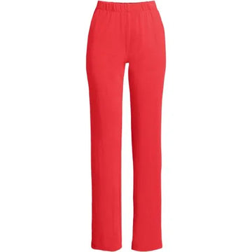 Plus Size Sport Knit High Rise Pants