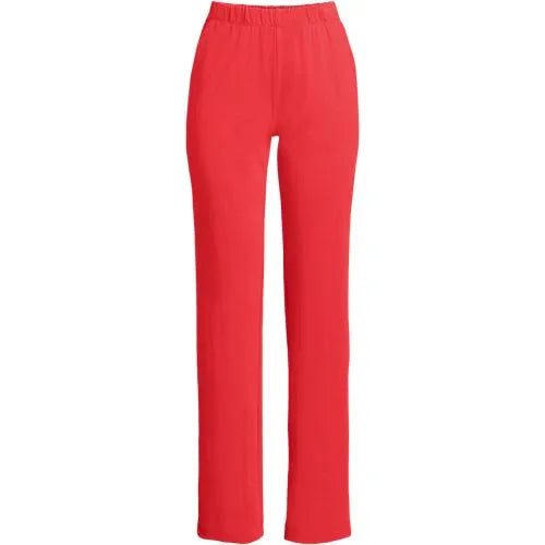 Plus Size Sport Knit High Rise Pants